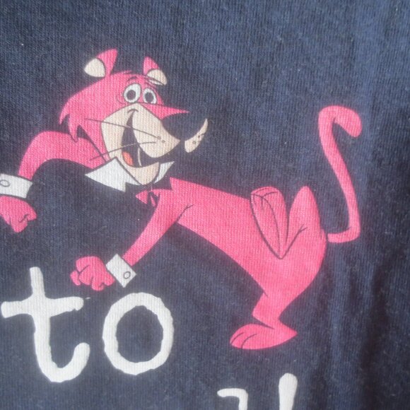 Brand New Snagglepuss Heaven to Murgatroyd Heavyweight Cotton T-Shirt - Size 2XL - Picture 4 of 9